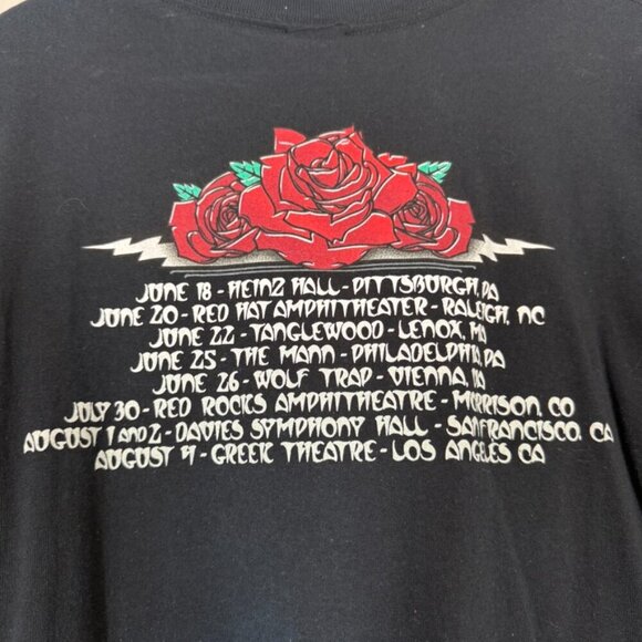 Grateful Dead Shirt T-Shirt Jerry Garcia Symphonic 2013 Summer Warren Haynes XL - Picture 5 of 6